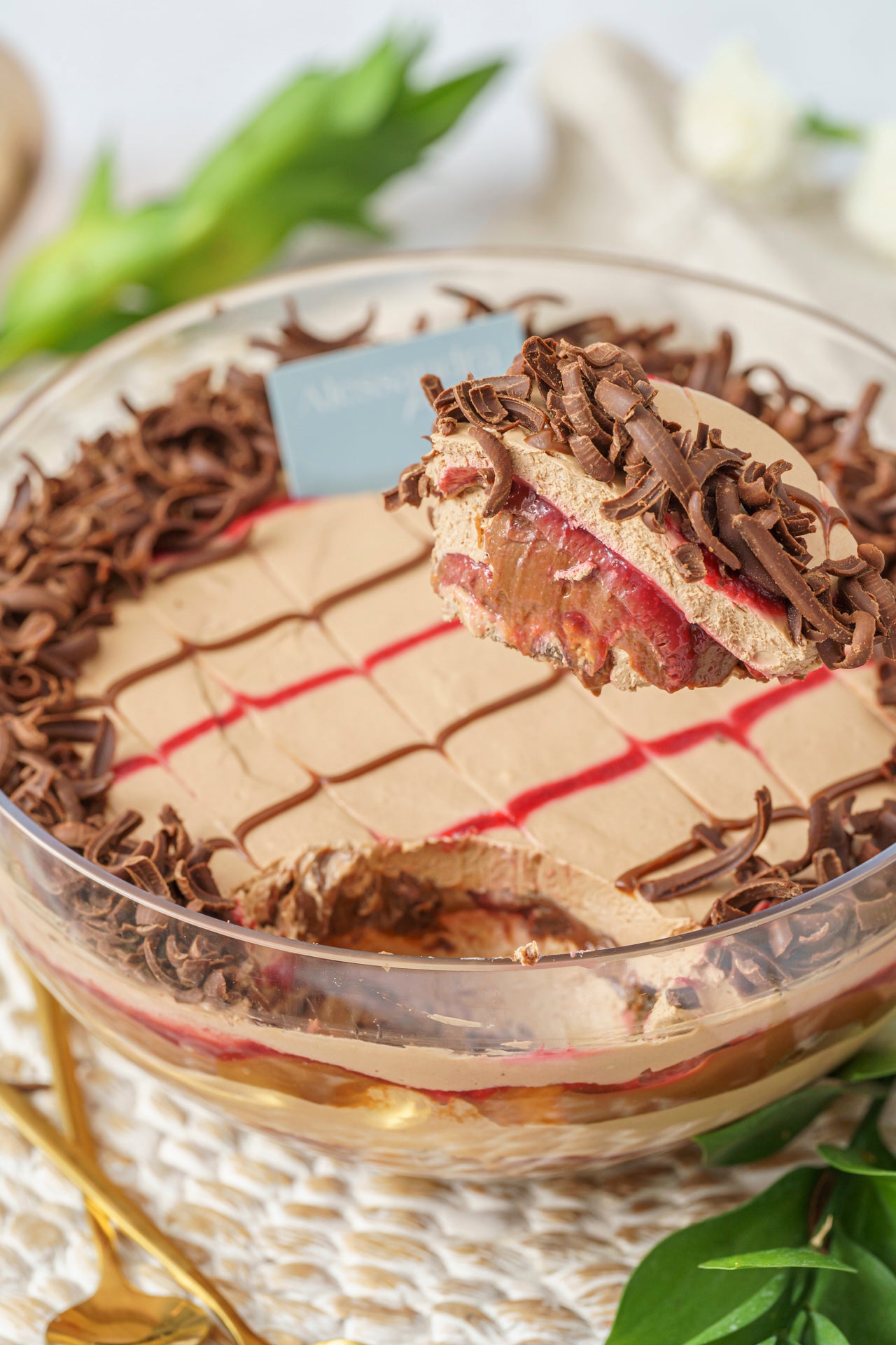 Mousse de Chocolate y Frambuesa