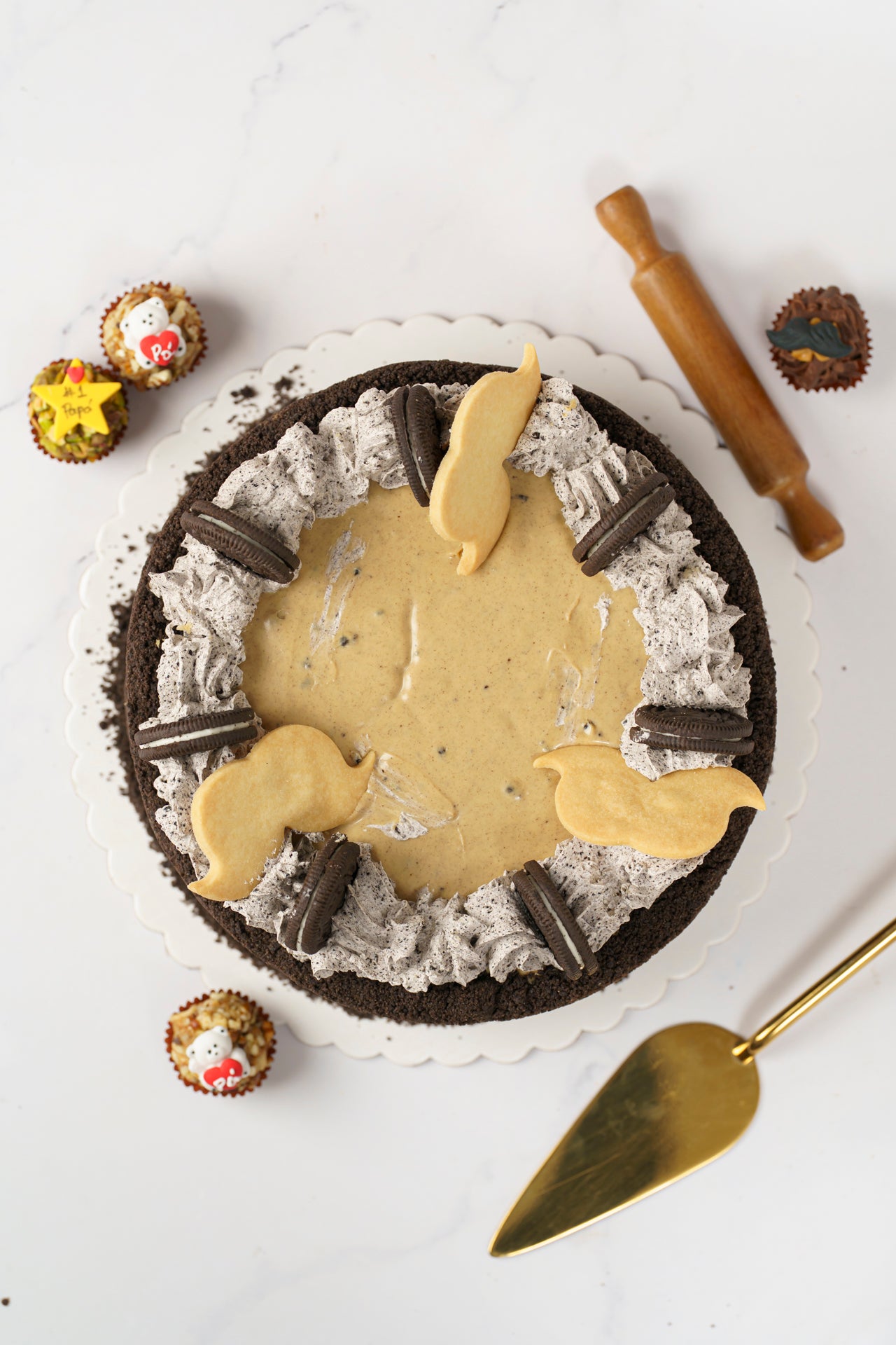 Torta de Cookies N’ Cream - Día del Padre
