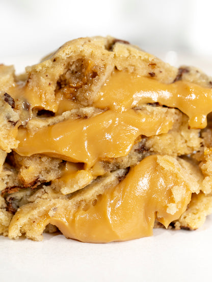 Galletas rellenas de Manjar & Praliné de Pecanas