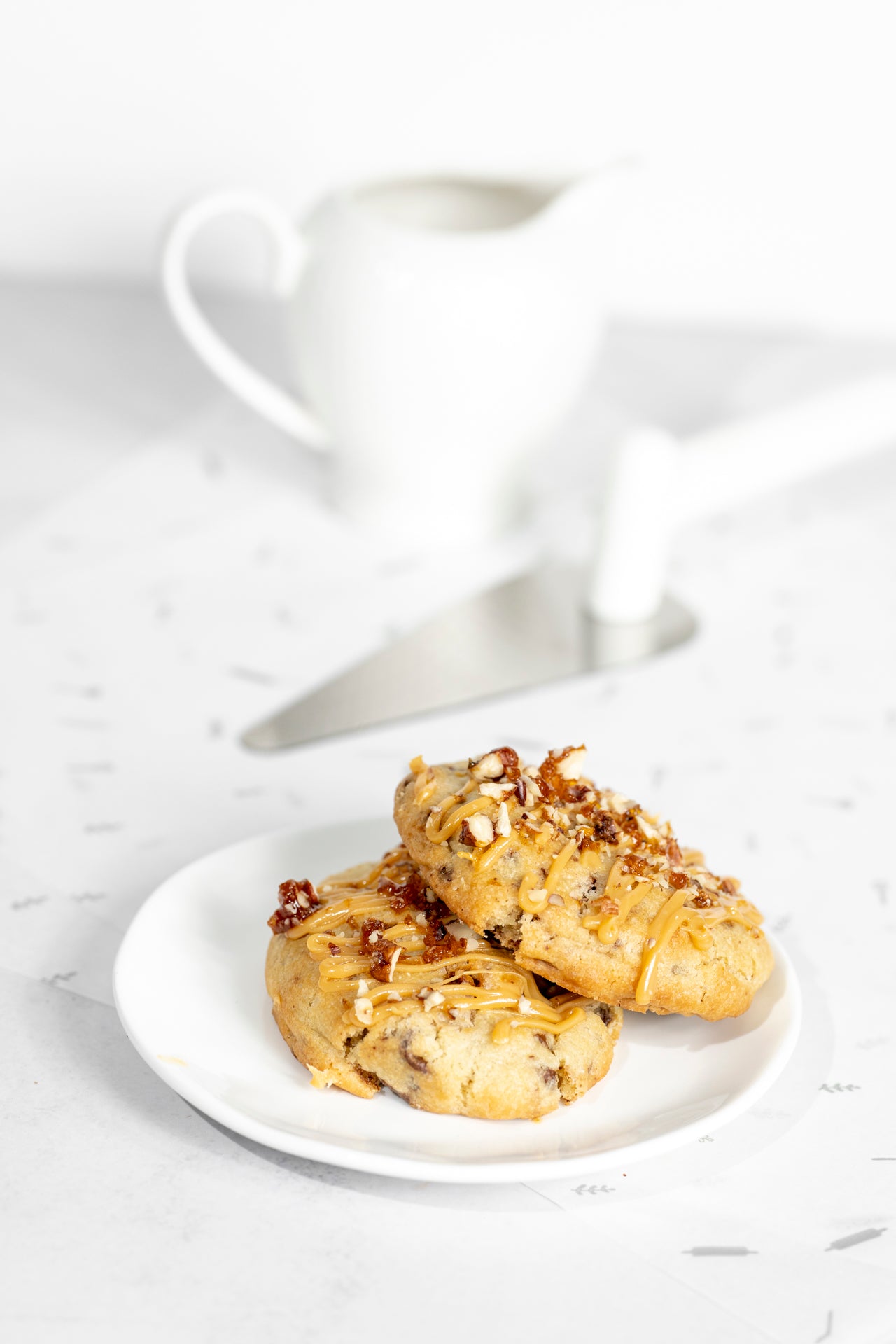 Galletas rellenas de Manjar & Praliné de Pecanas