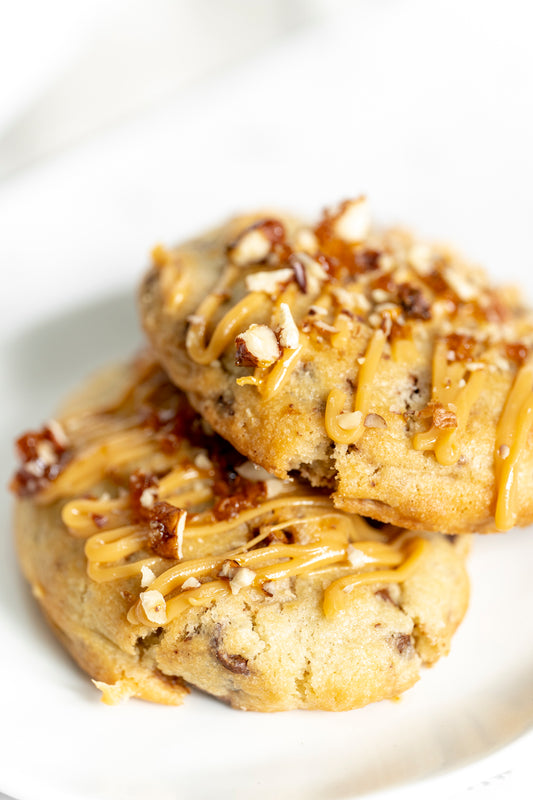 Galletas rellenas de Manjar & Praliné de Pecanas