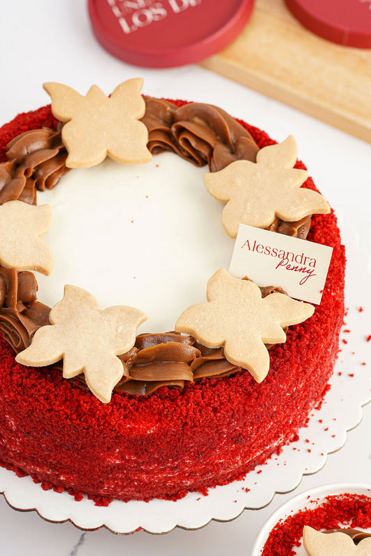 Red velvet con Nutella