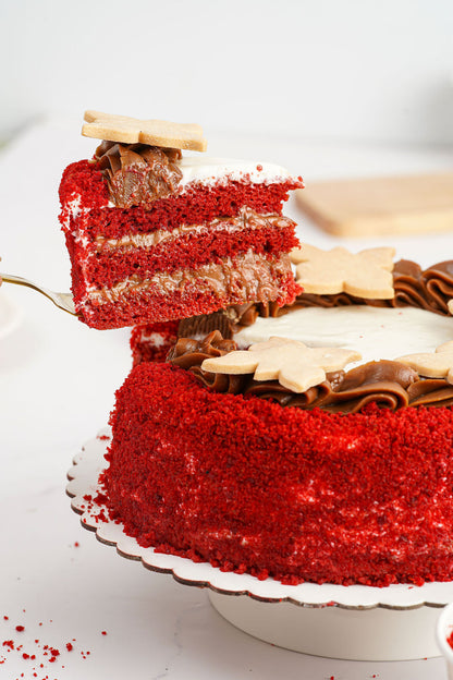 Red velvet con Nutella