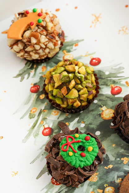 Caja Árbol de Navidad x 7 trufas