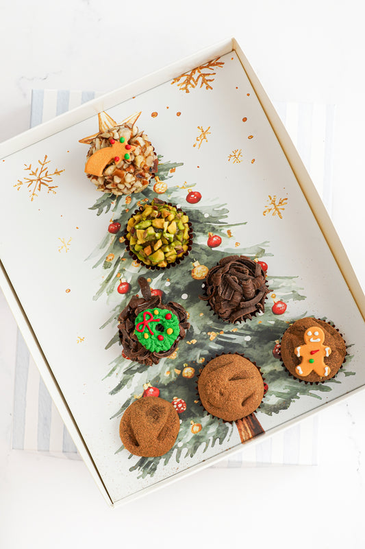 Caja Árbol de Navidad x 7 trufas