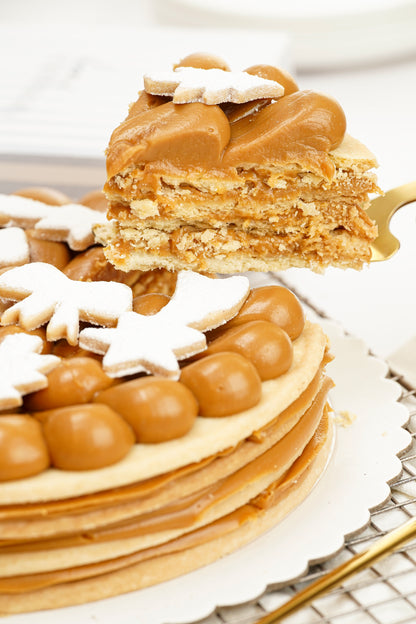 Torta alfajor clásica Navideña