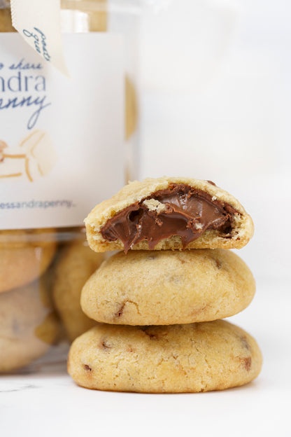 Jar de galletas rellenas de nutella MEDIANO