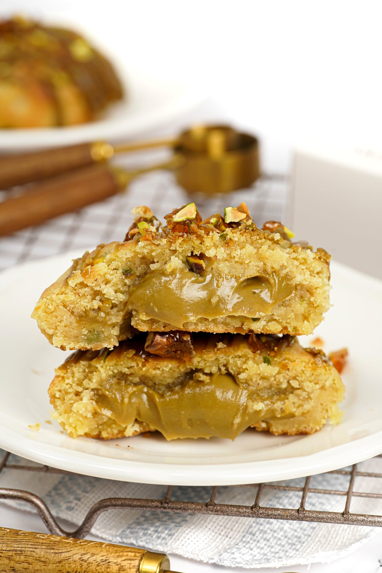 White Chocolate Pistacho Cookie