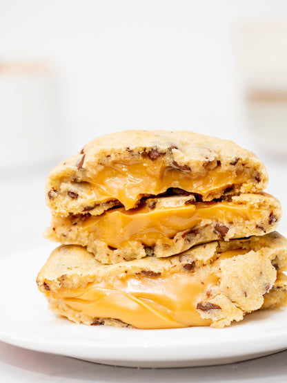 Galletas rellenas de Manjar de olla