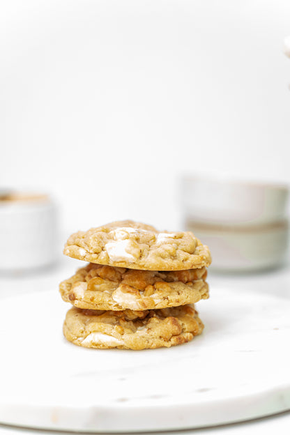 Galleta con Chocolate Blanco y Nueces