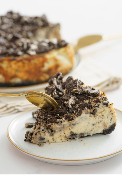 Tarta de queso de cookies n cream