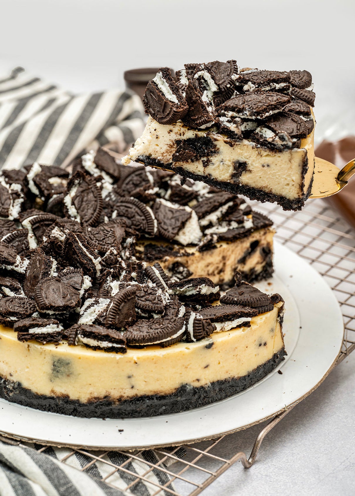 Cheesecake de Oreo