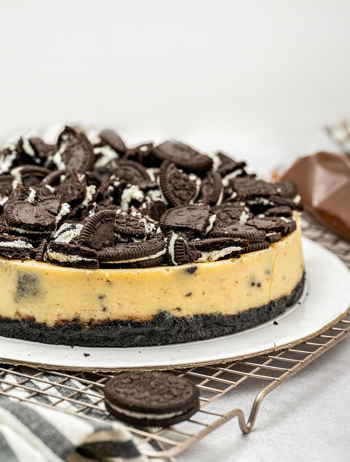 Cheesecake de Oreo