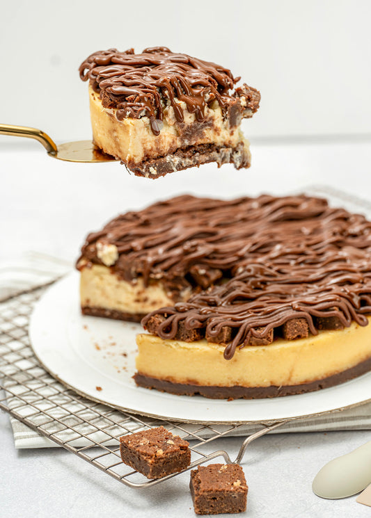 Cheesecake de Brownie