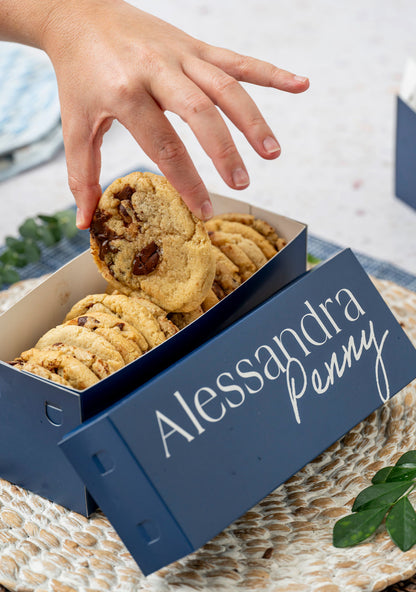 Caja de mini galletas chewy