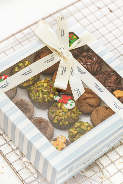 Caja 16 trufas navideñas