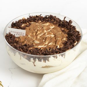 Tiramisú en bowl
