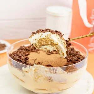 Tiramisú en bowl