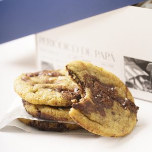 Caja de galletas chewy