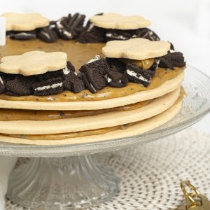 Torta de alfajor de cookies n cream